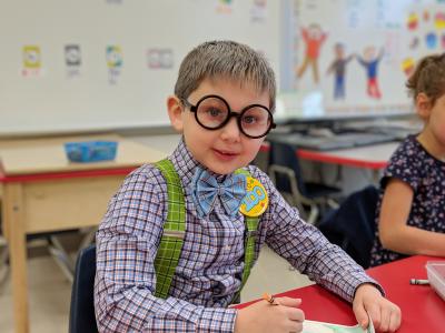 Kindergarten celebrates the 100th Day of school