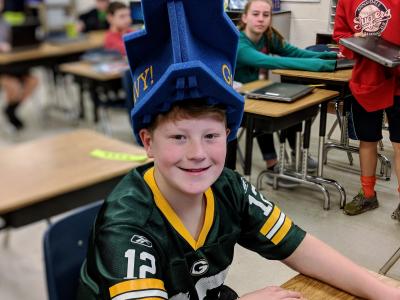 Ravens Celebrate Dr. Seuss by Wearing Hats and "Cat in the Hat"